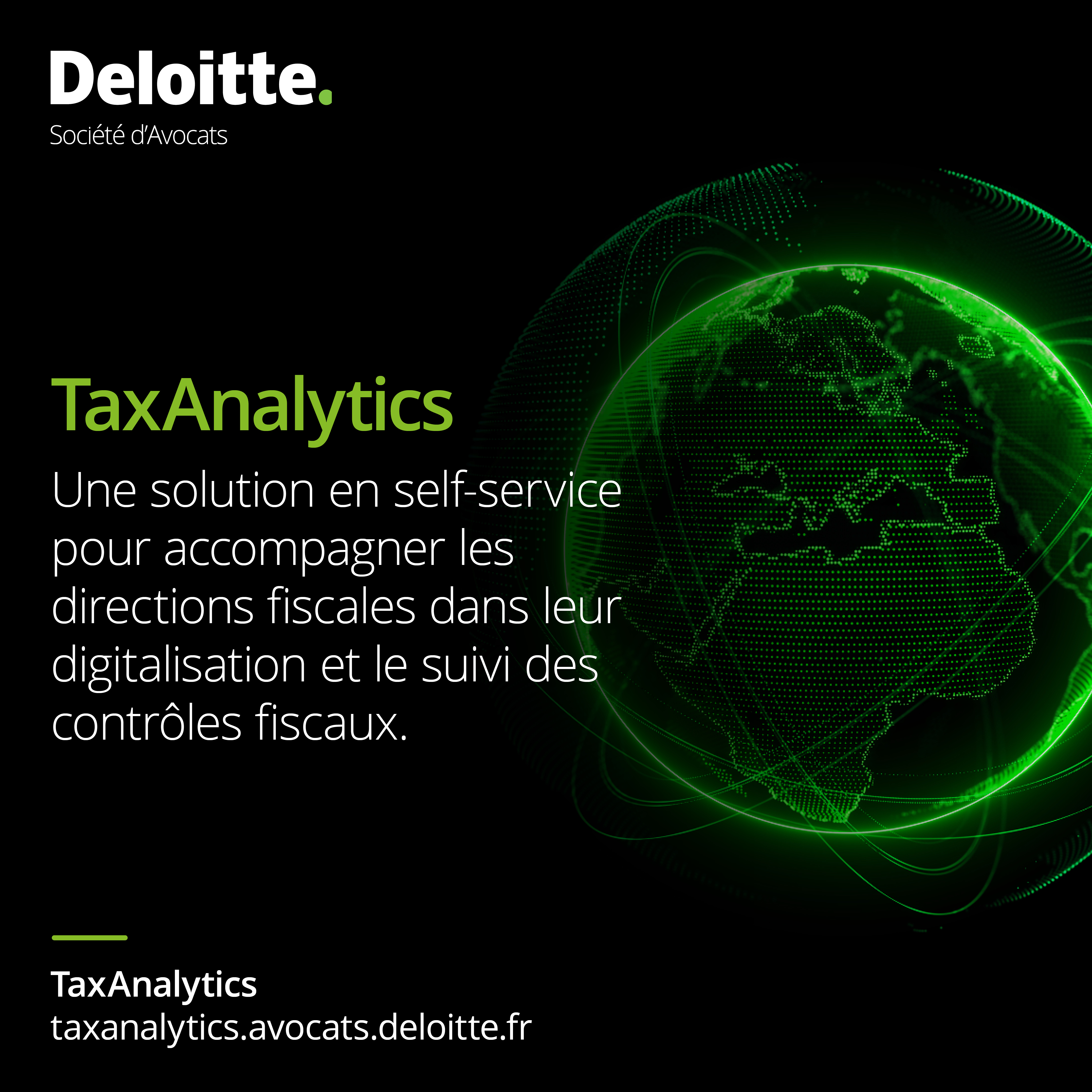 TaxAnalytics, une solution en self-service pour accompagner les directions fiscales dans leur digitalisation et le suivi des contrôles fiscaux.